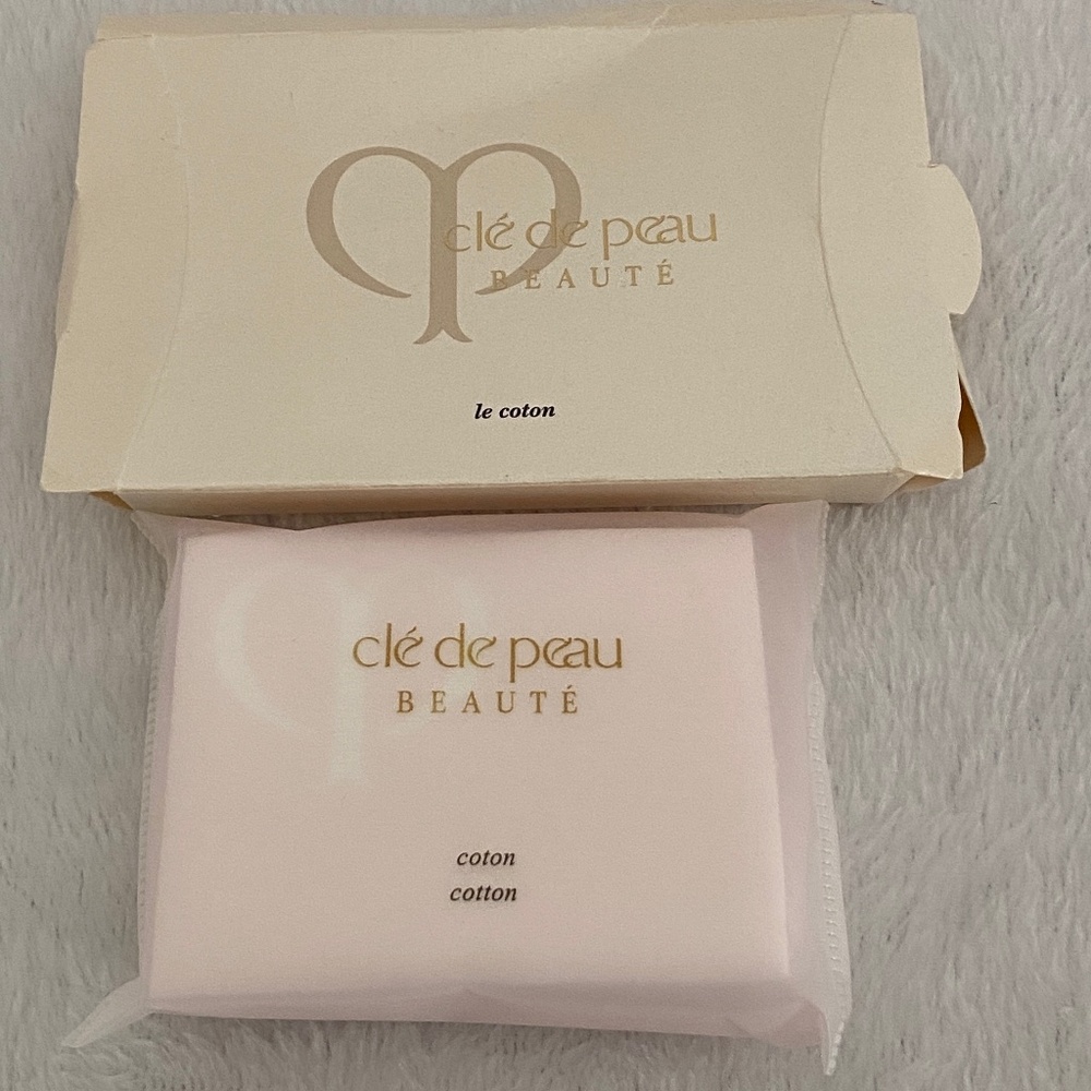 🎉 5 for $25 🎉 Cle De Peau Beauté Le Coton Facial Cotton & Silk Sheets